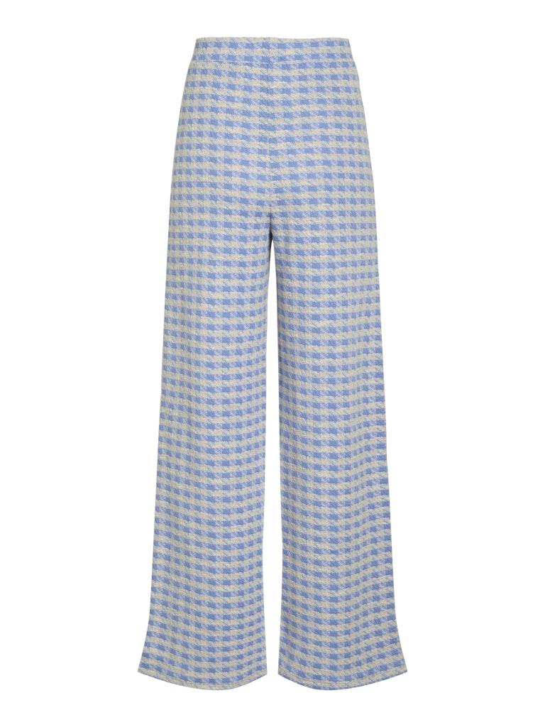 Kentucky Blue Broeken - Vigesta Hw Wide Pants van Vila