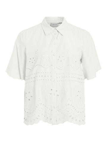 Snow White Shirts - Vimette 2/4 Shirt van Vila