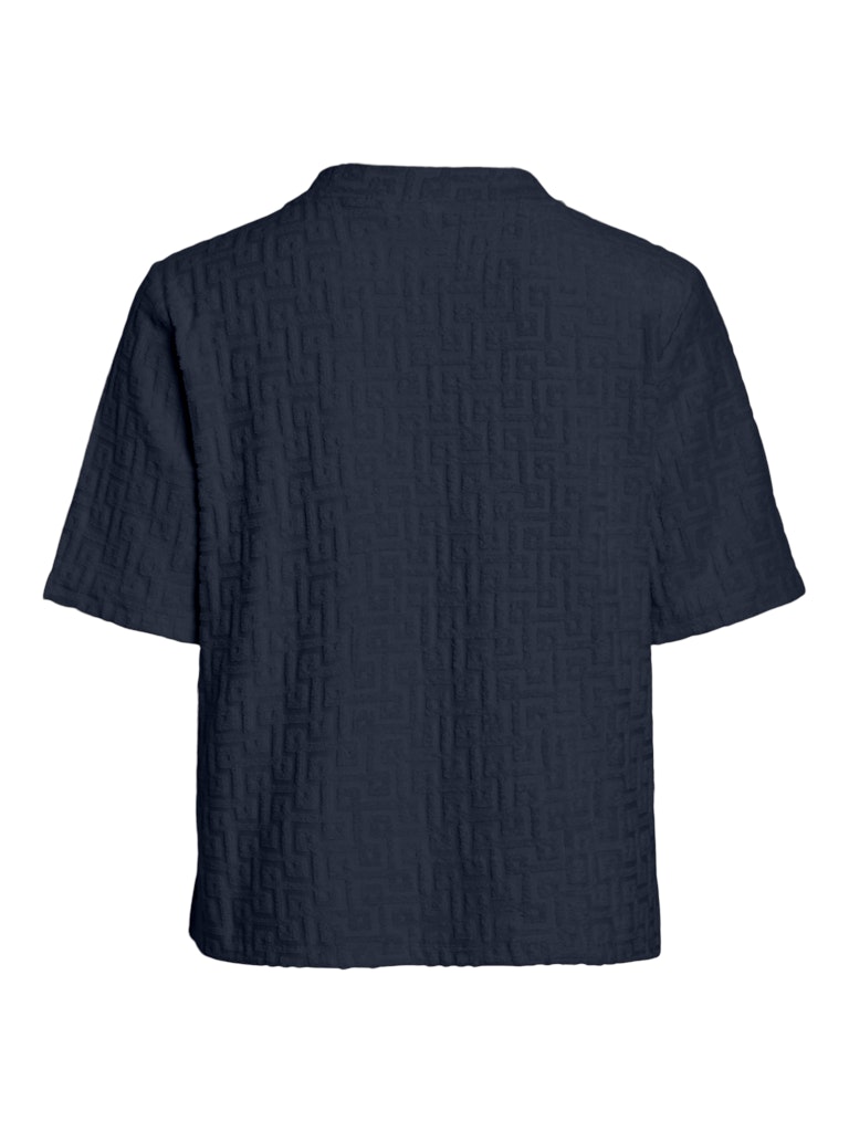 Navy Blazer Tops - Vimaratea V-Neck 2/4 Top van Vila