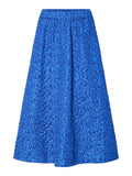 Dazzling Blue Rokken - Yasdazly Hw Long Skirt van Y.A.S