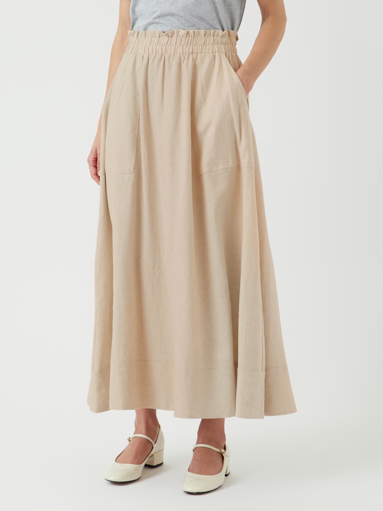 Rokken - Yasflaxy Hw Ankle Skirt Noos van Y.A.S