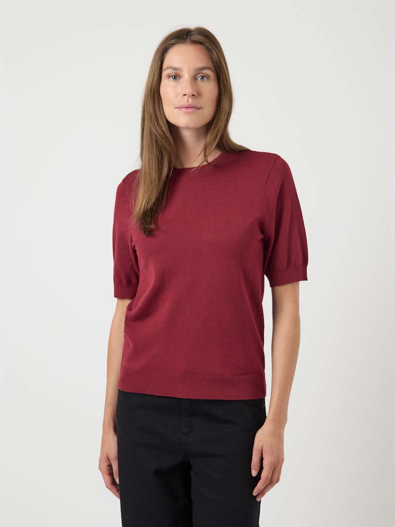 Pulls - Yaslena Ss Knit Pullover Noos - AW25 van Y.A.S