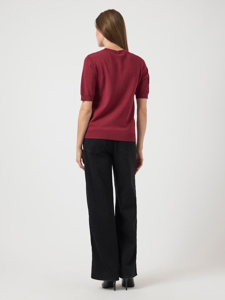 Pulls - Yaslena Ss Knit Pullover Noos - AW25 van Y.A.S