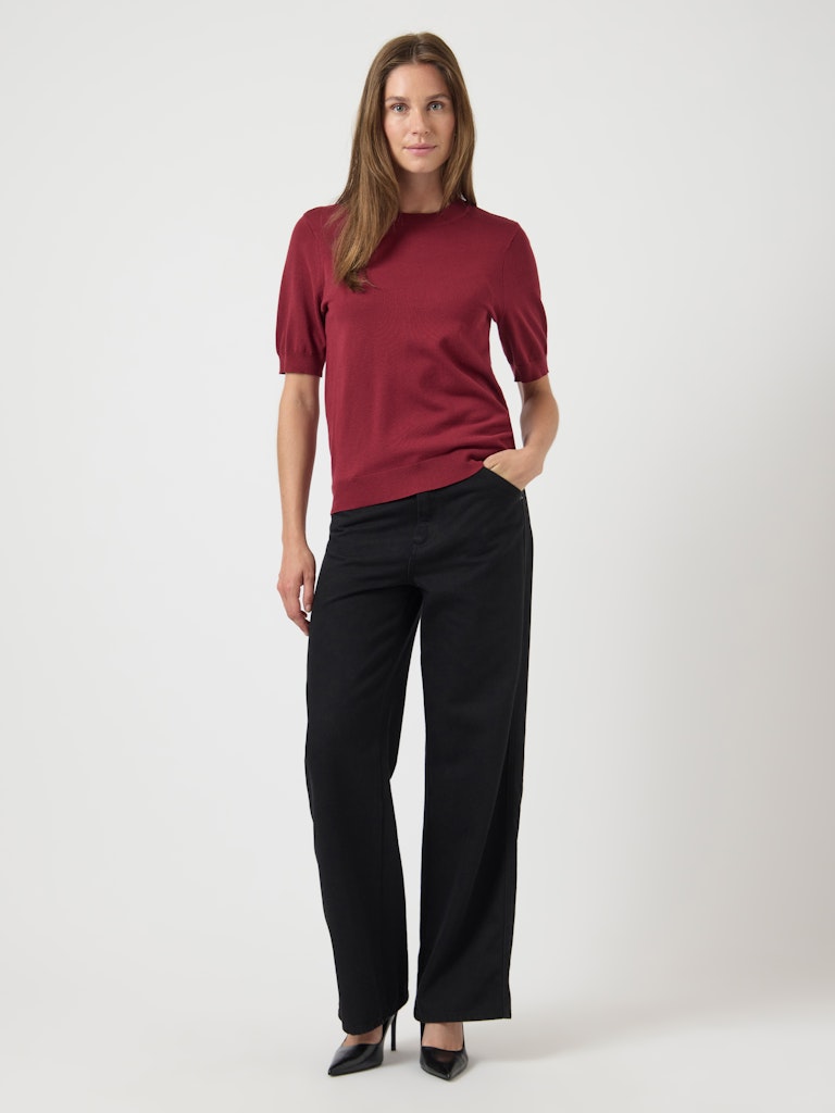 Pulls - Yaslena Ss Knit Pullover Noos - AW25 van Y.A.S