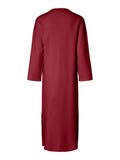 Jurken - Yaselma Ls Long Knit Dress Noos - AW25 van Y.A.S