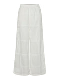 Star White Broeken - Yasberlo Hw Lace Trousers - Fest van Y.A.S