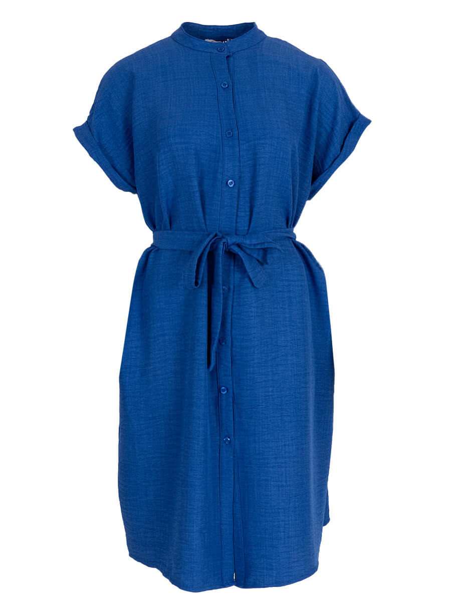 magenta Jurken - Sira Summer shirt dress van Azzurro