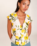 Ecru Shirts - Remy Blouse van Grace and Mila