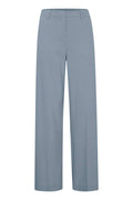 True Navy Melange Broeken - Bydanta Wide Leg Pants 2 - SS24 van b.young
