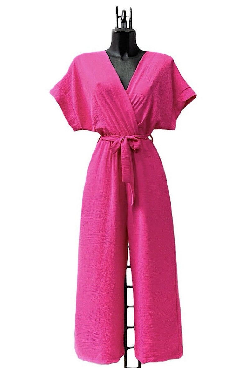 raspberry One Size Jumpsuits - Fluid LOUNI jumpsuit with pockets van Meisjes