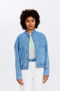 BLM blue medium Jassen - Creme Coat Blue van CKS