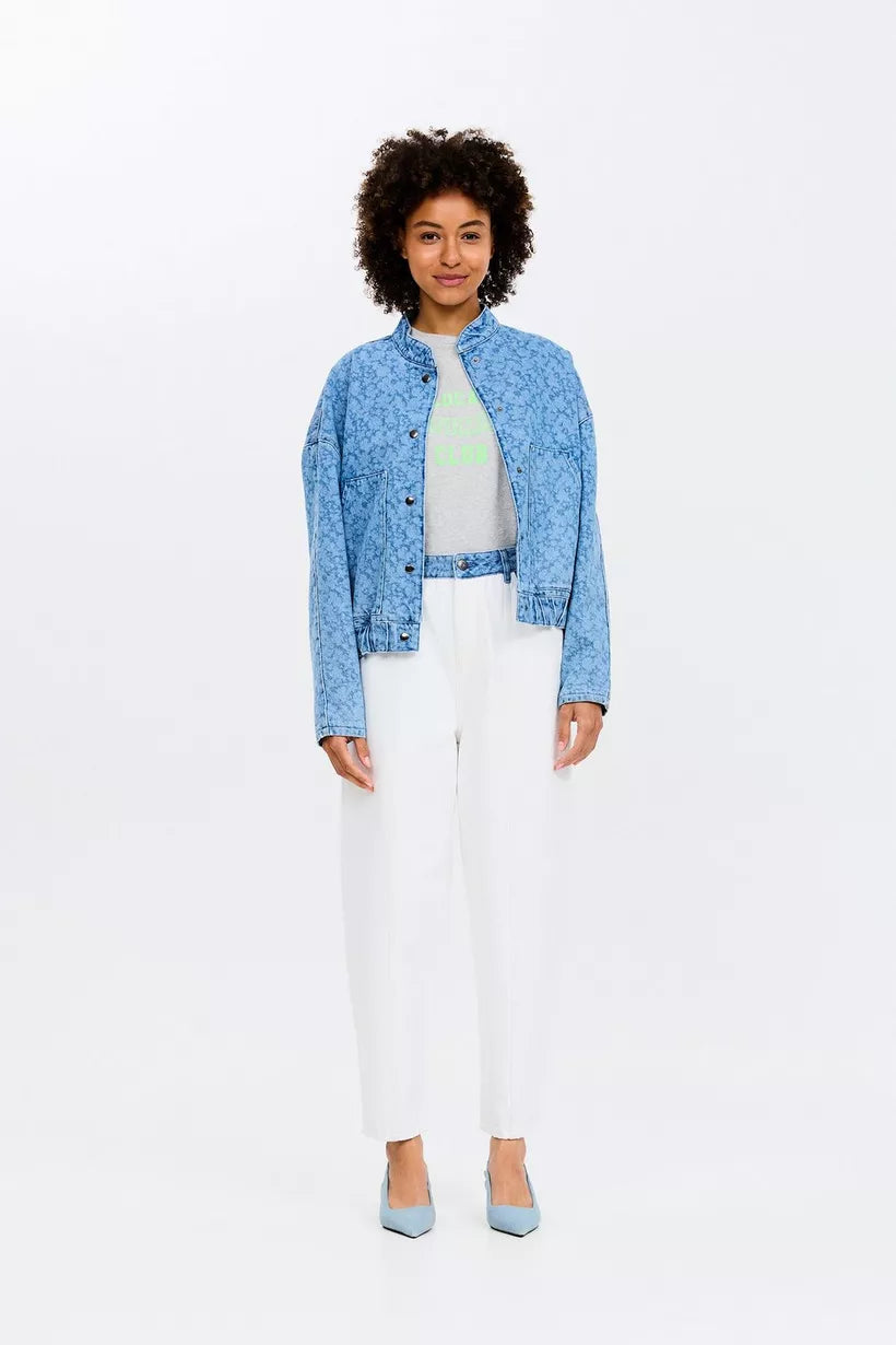 Jassen - Creme Coat Blue van CKS