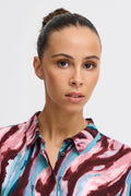 Multi Wave aop Shirts - Ihhevazi Shirt van Ichi