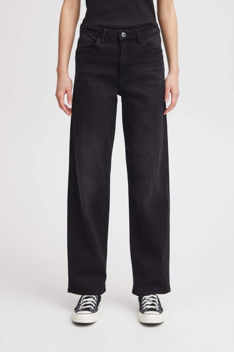 Jeans - Ihtwiggy Raven Straight van Ichi