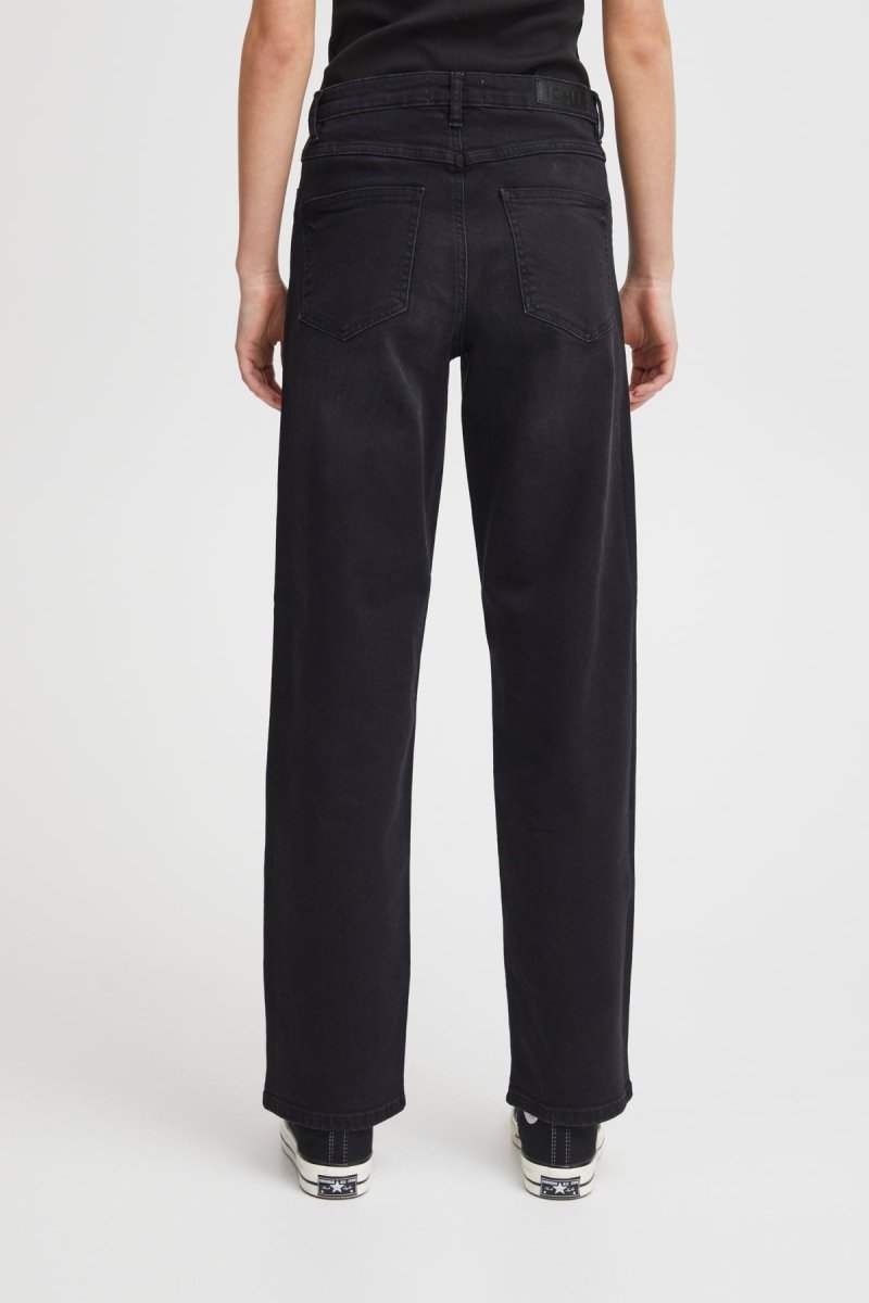 Jeans - Ihtwiggy Raven Straight van Ichi