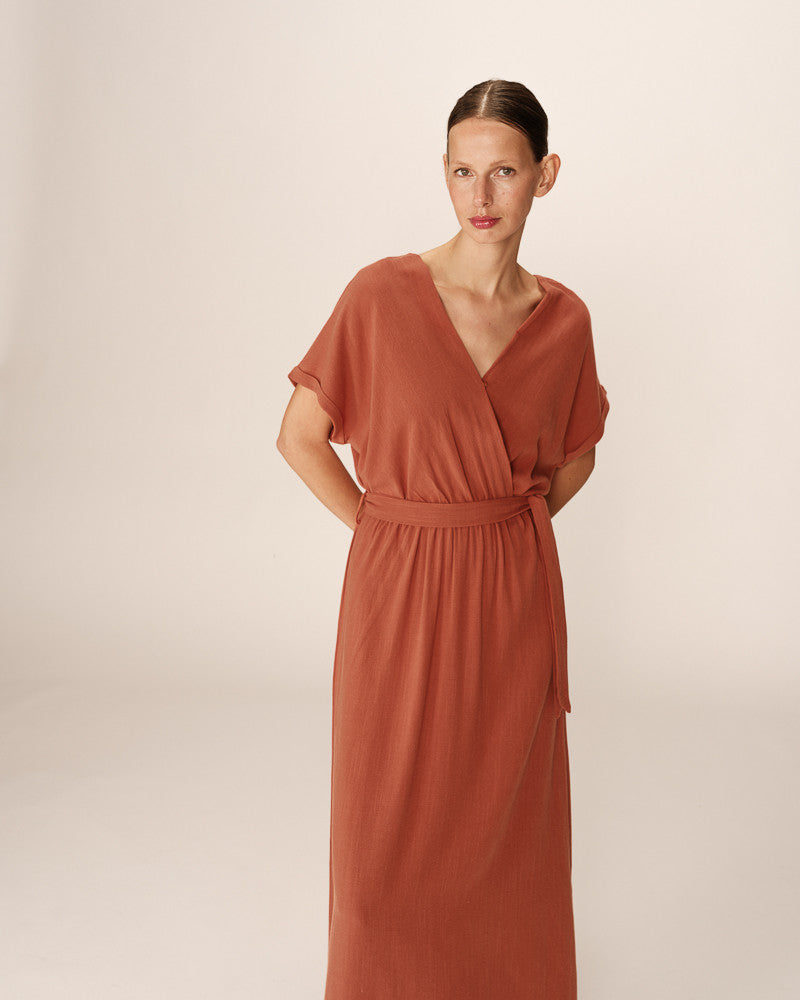 Jurken - Pollen Robe Longue van Grace and Mila