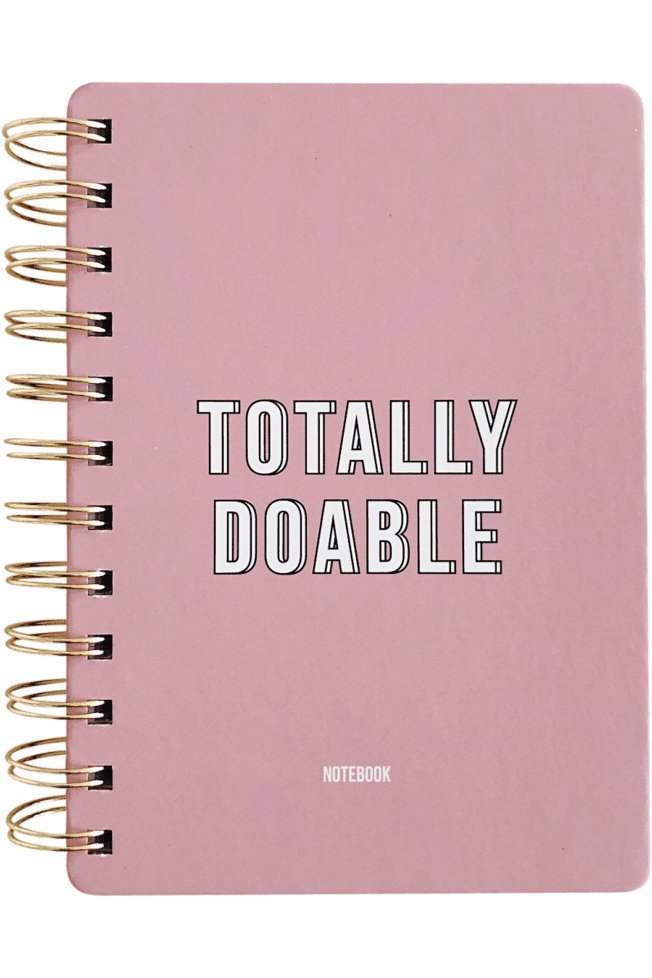 pink Gifts - Notebook totally doable van Studio Stationary