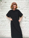 nero One Size Jurken - Olivia Midi Terry Dress van Meisjes Brugge