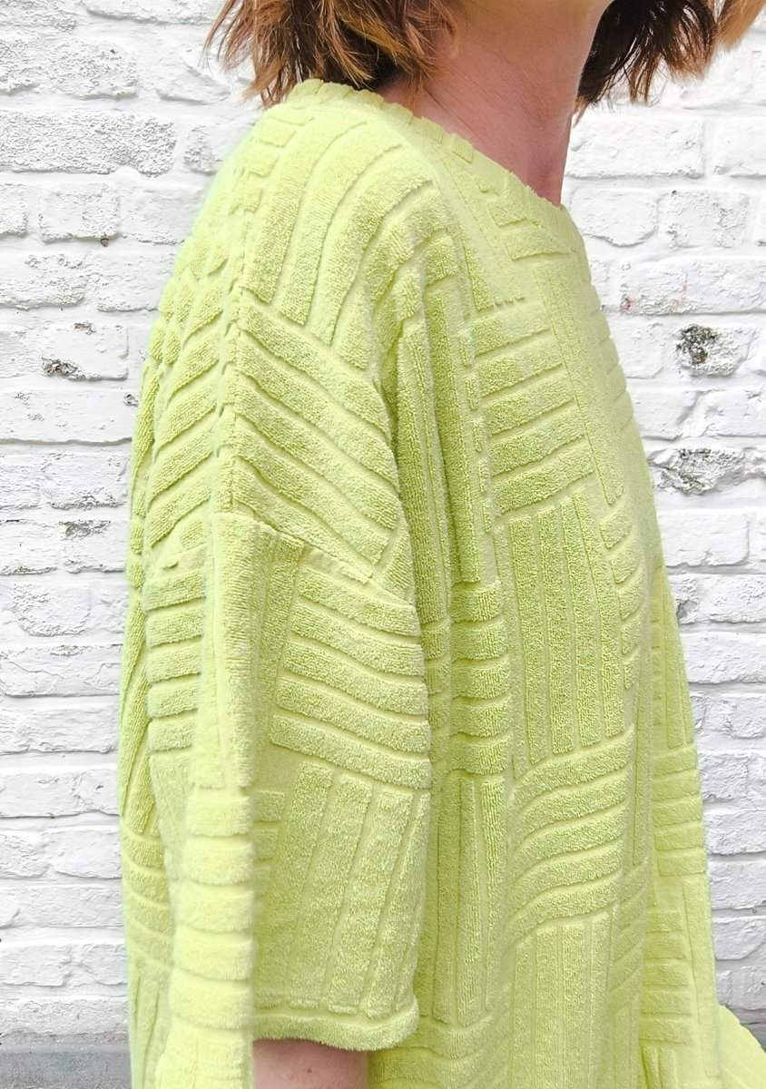 lemonade One Size Jurken - Olivia Midi Terry Dress van Meisjes Brugge