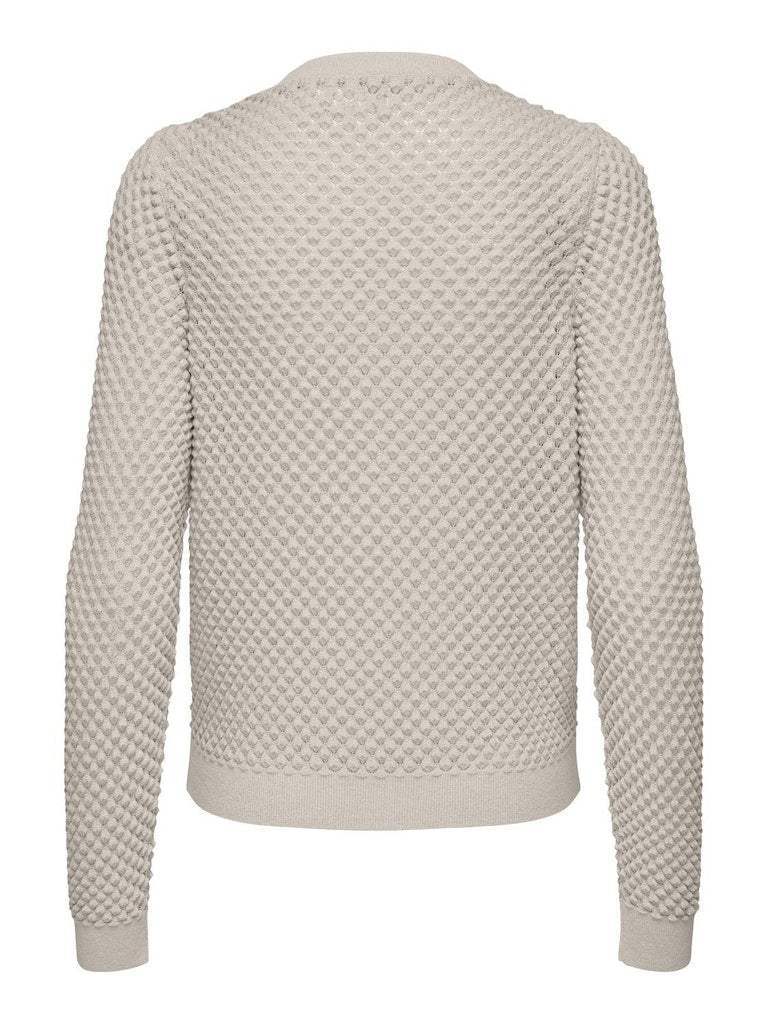 Pumice Stone Pulls - Onlviolet Ls O-Neck Knit van Only