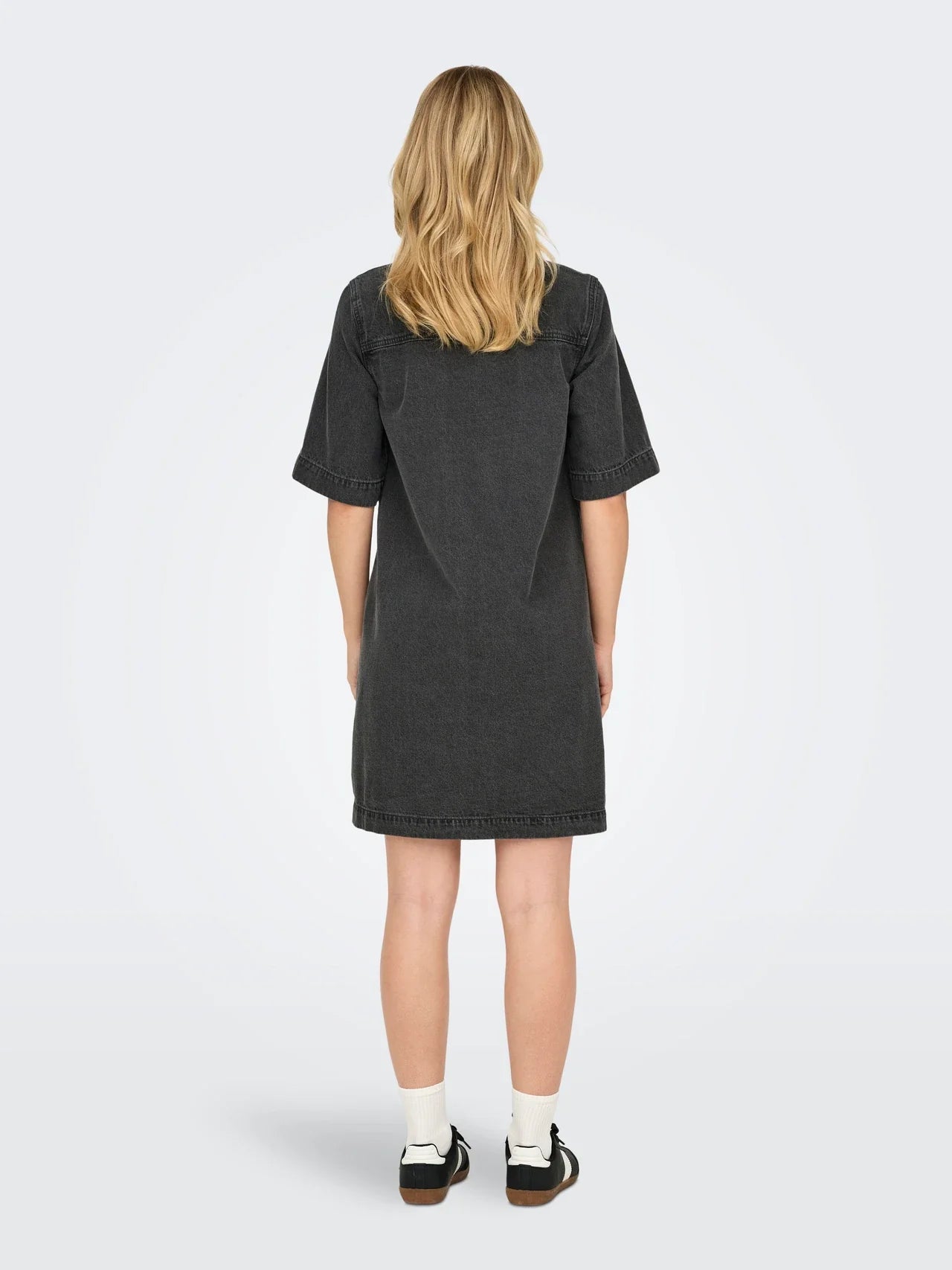 Jurken - Onlbelle S/S Button Dress Denim Noos van Only