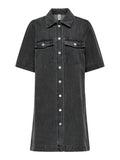 Jurken - Onlbelle S/S Button Dress Denim Noos van Only