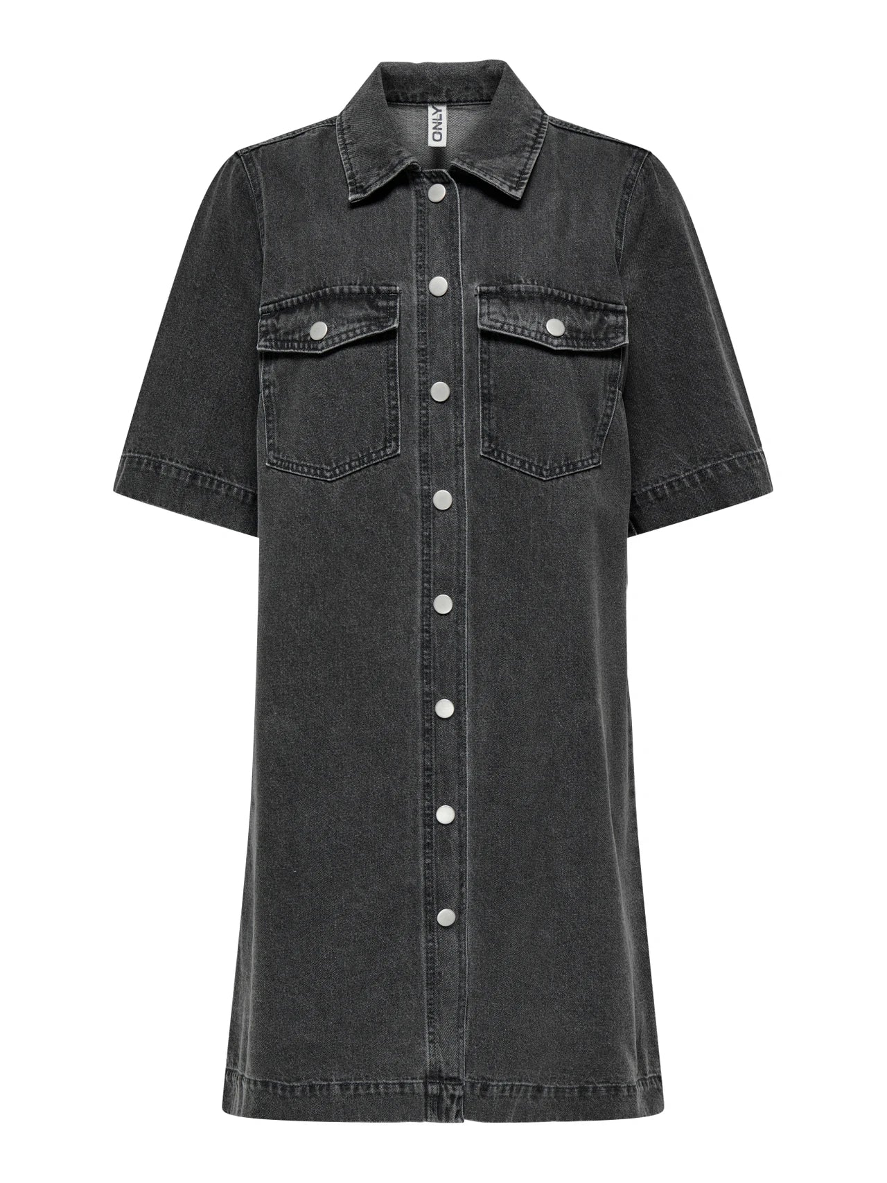 Jurken - Onlbelle S/S Button Dress Denim Noos van Only