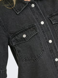 Jurken - Onlbelle S/S Button Dress Denim Noos van Only