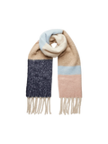 Airy Blue COLOUR BLOCKING ONE SIZE Sjaals - Pcbea Long Scarf Noos - AW24 van Pieces