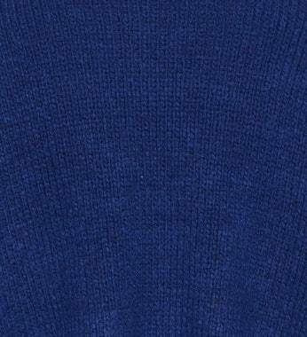 Bellwether Blue Jurken - Pcellen Ls High Neck Knit Dress Noos - AW24 van Pieces