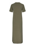 Jurken - Pckylie Ss O-Neck Ankle Dress Noos SS24 van Pieces