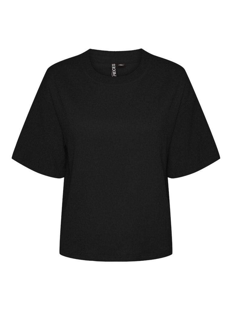Tops - Pcluna Ss Oversize Tee van Pieces
