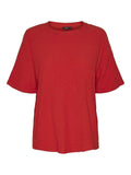 Tops - Pcluna Ss Oversize Tee van Pieces