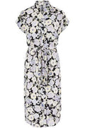 Levandula Big Flower Jurken - Pcnya Ss Shirt Dress (verschillende prints) van Pieces