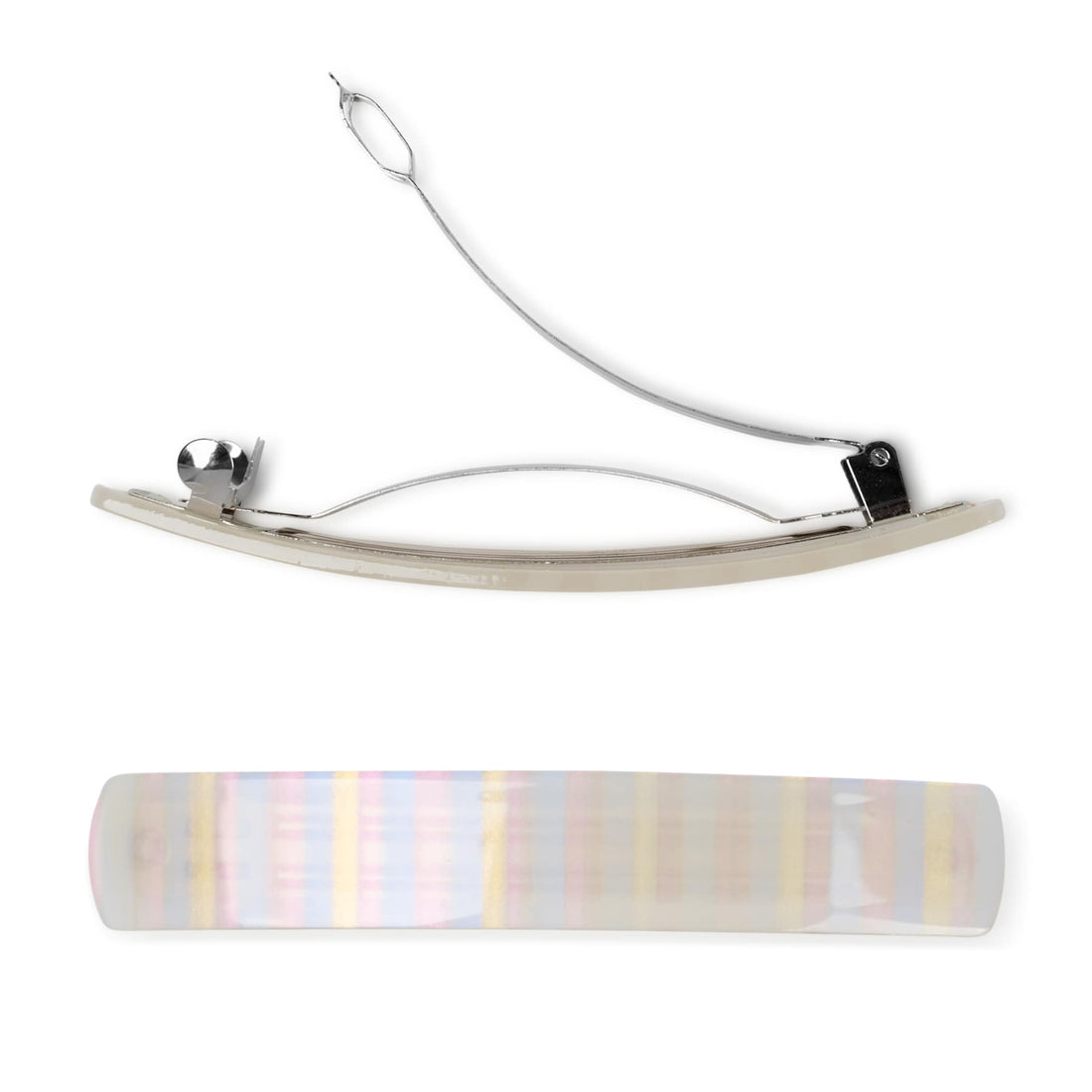 White One size Haar Accessoires - Classic Rainbow Hair Clip van SUI AVA