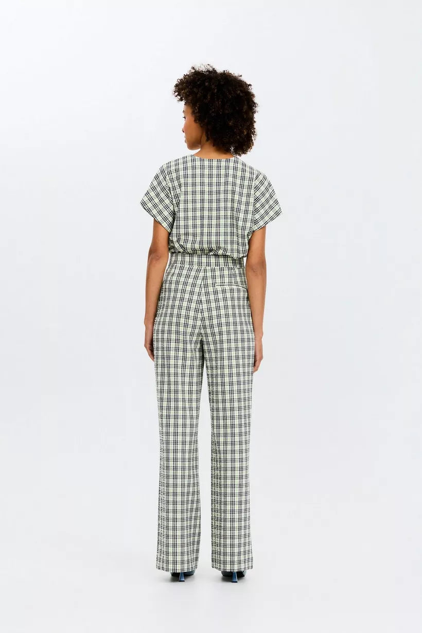 Tops - Saba Geruite Top van CKS