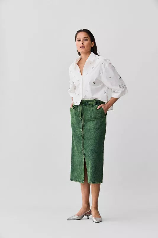 GNF green bright Rokken - Skeatter Skirt van CKS