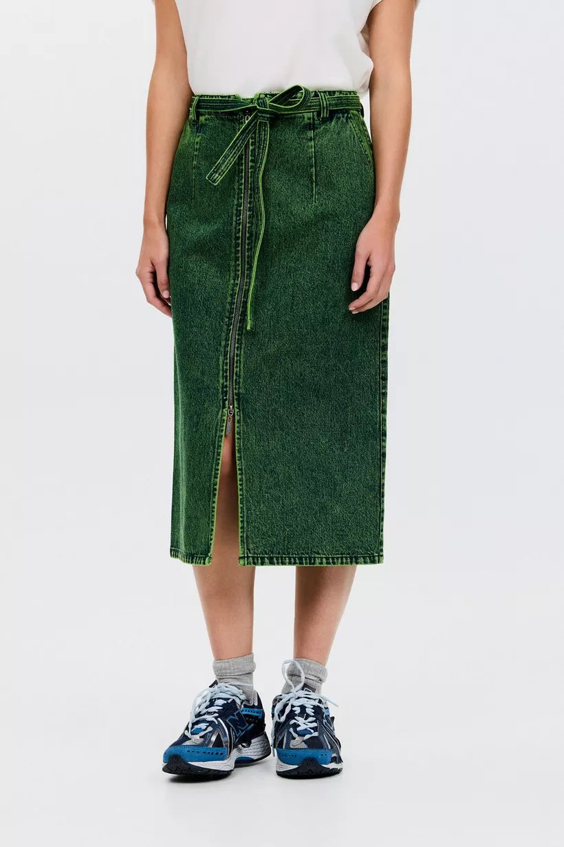 GNF green bright Rokken - Skeatter Skirt van CKS