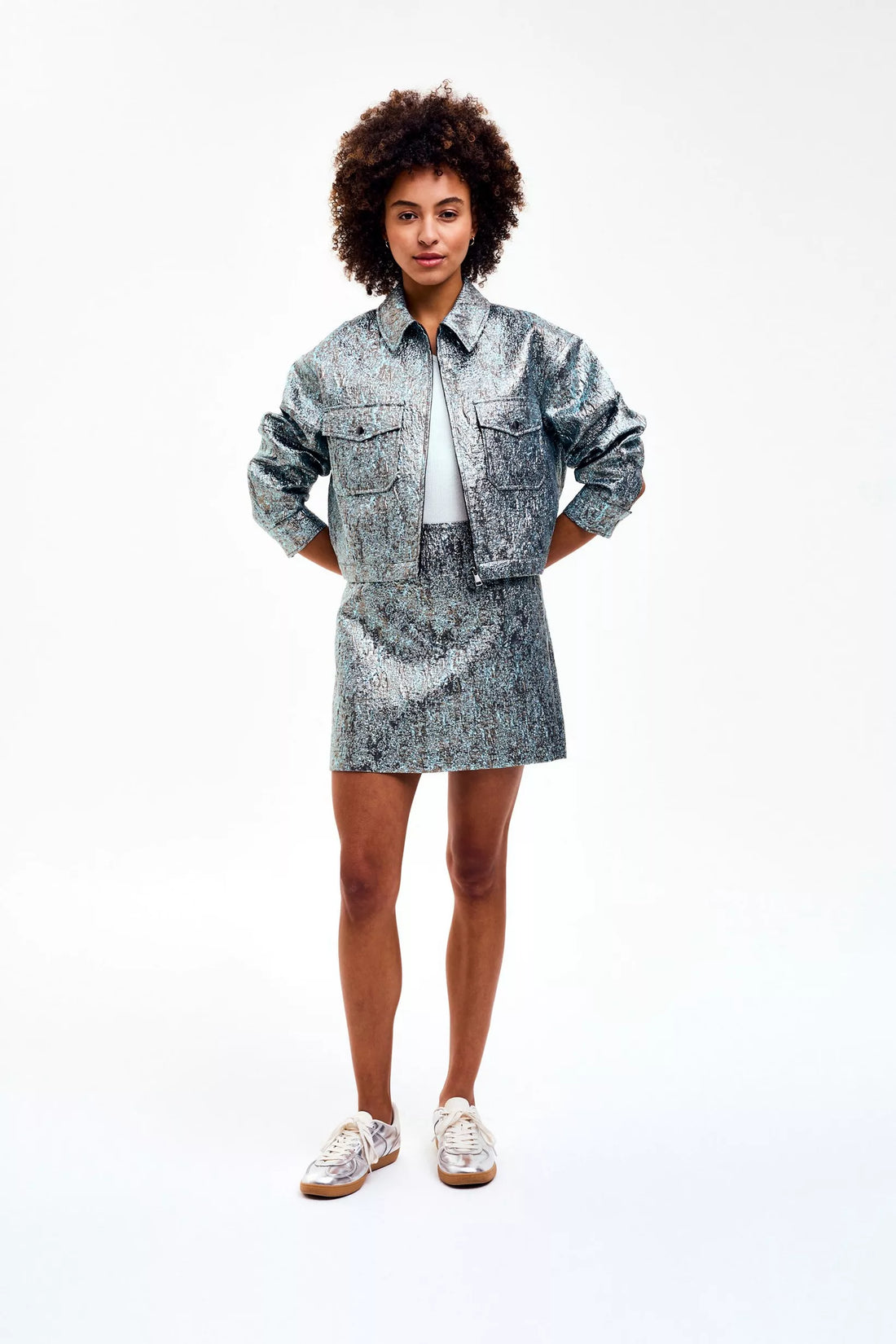 GND silver Rokken - Skimi Skirt van CKS