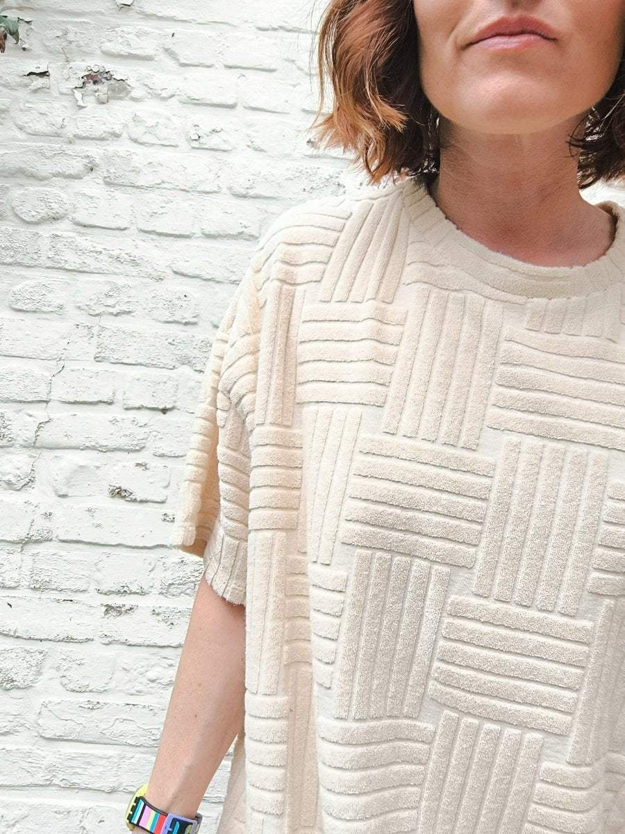 Jurken - Stella Short Terry Dress van Meisjes Brugge