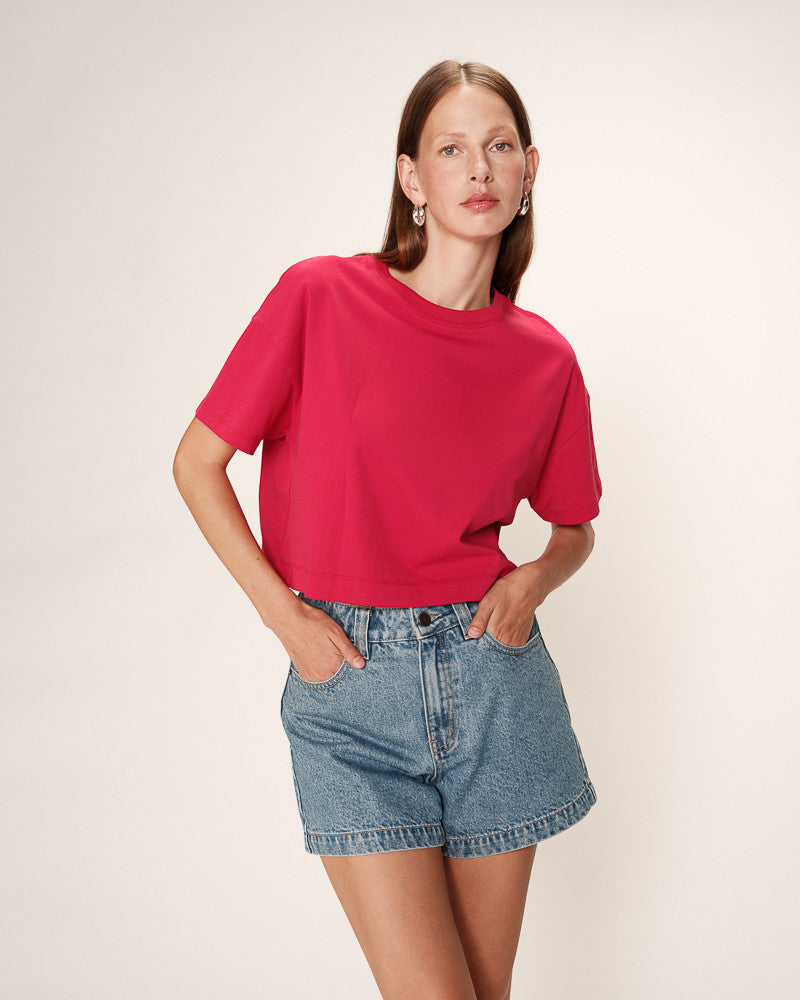 Cerise T-shirts - Rodin T-Shirt van Grace and Mila