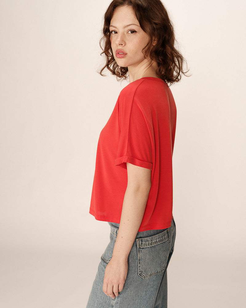 Rouge T-shirts - Parma T-Shirt van Grace and Mila