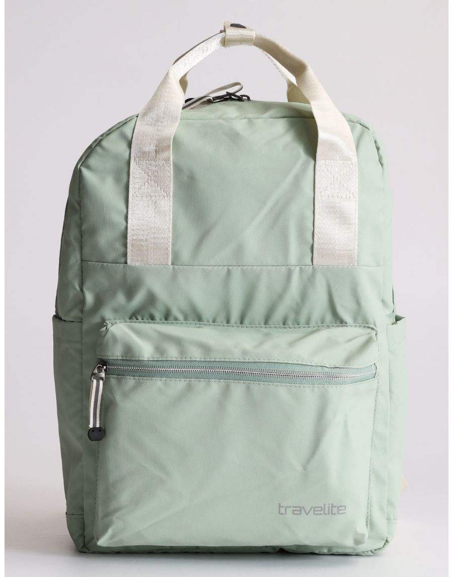 pastel green Handtassen - Travelite Basics Rugtas van Travelite