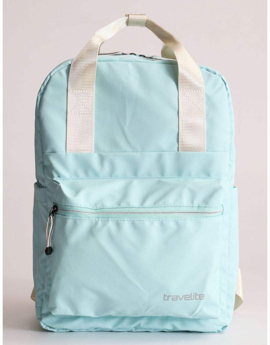 icy blue Handtassen - Travelite Basics Rugtas van Travelite
