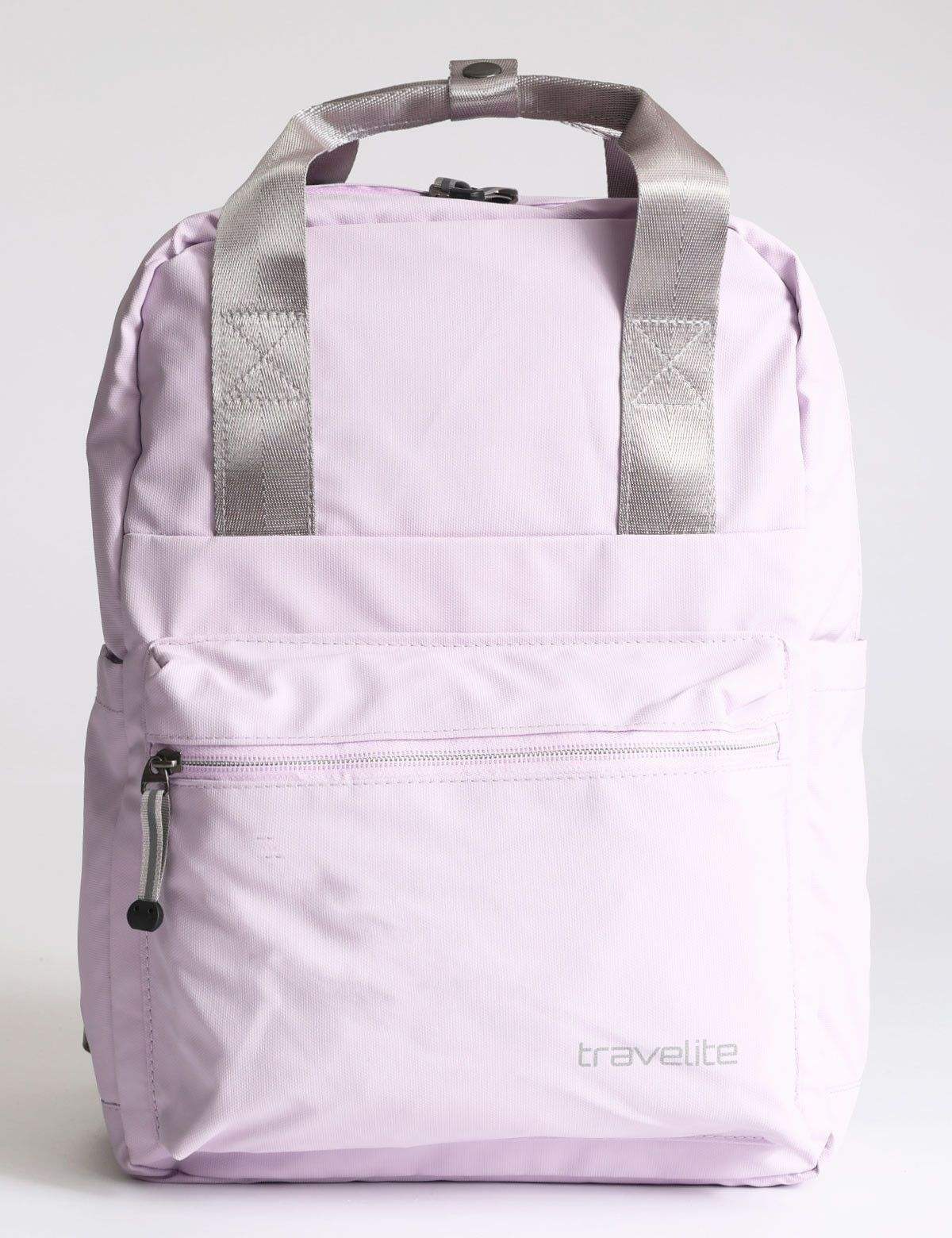 lila Handtassen - Travelite Basics Rugtas van Travelite