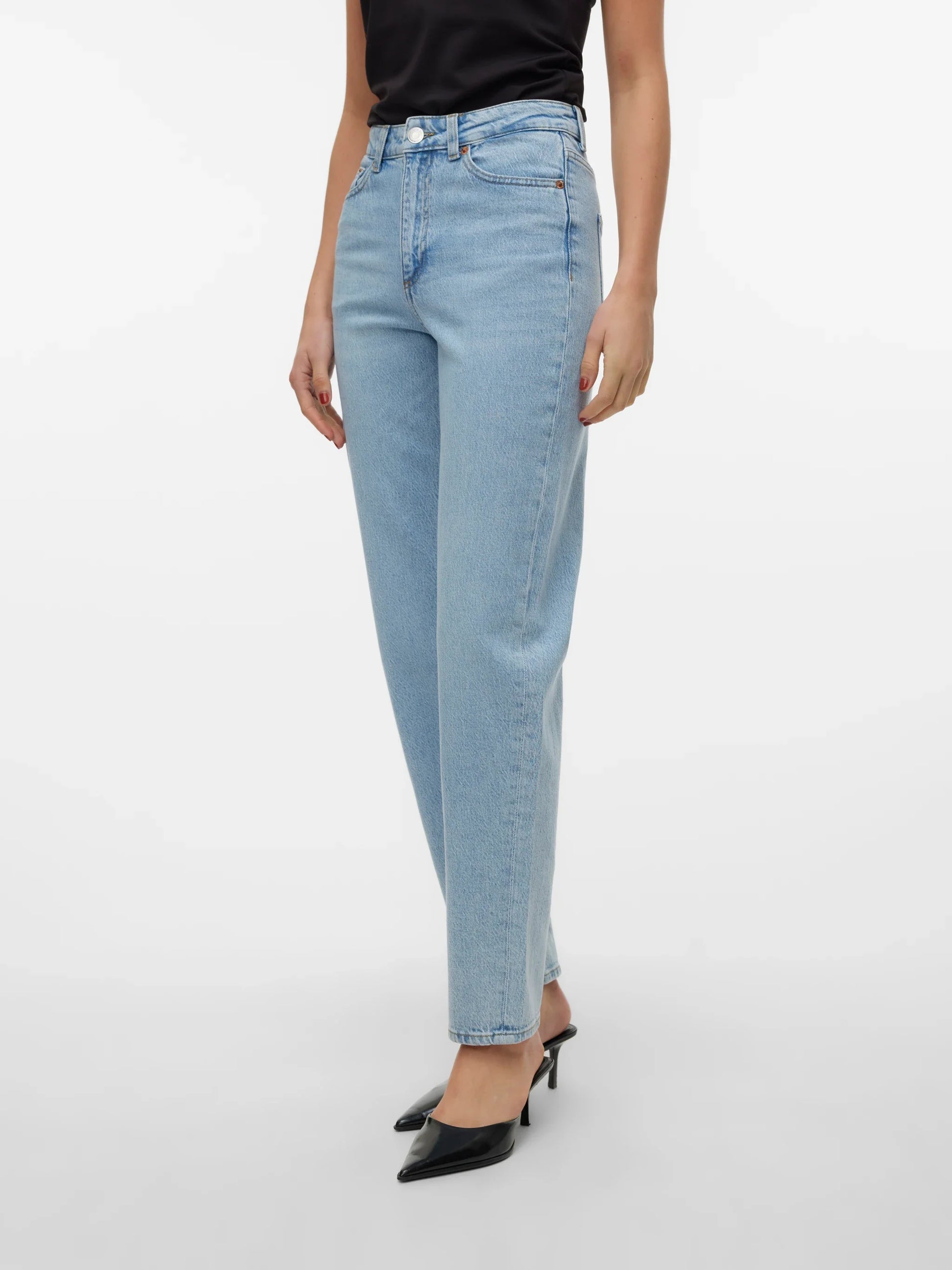 Jeans - Vmtessa Hr Mom Jeans Ra339 Ga Noos van Vero moda