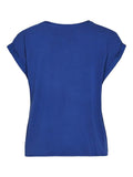 Tops - Viellette S/S Satin Top Noos - SS24 van Vila