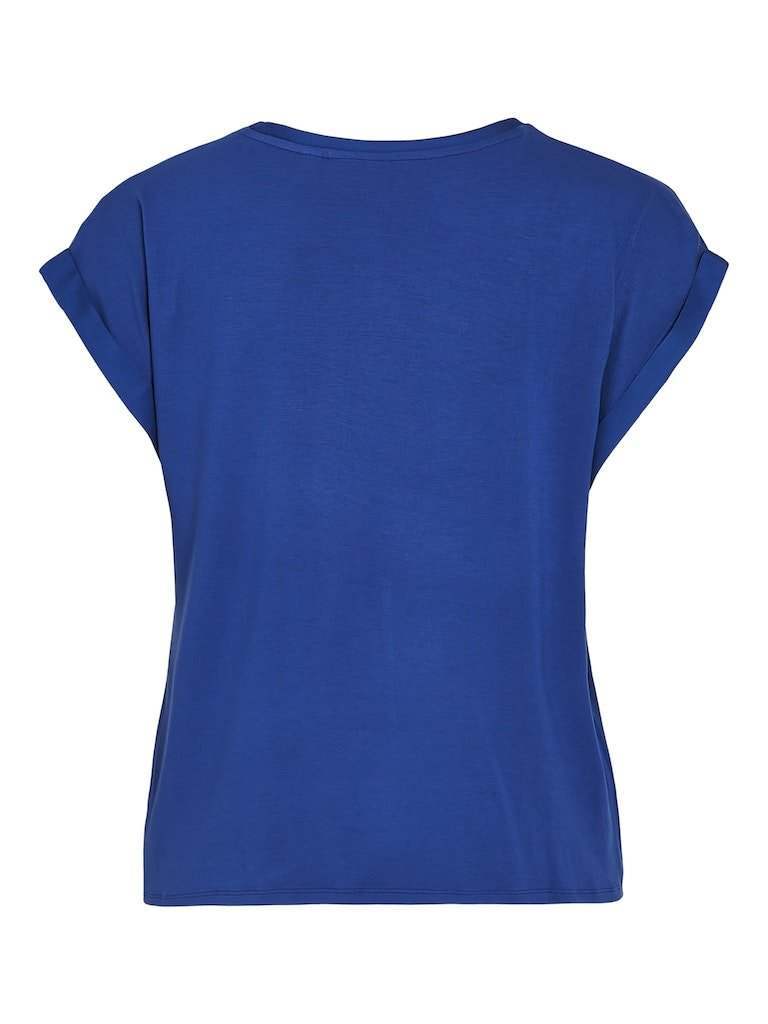Tops - Viellette S/S Satin Top Noos - SS24 van Vila