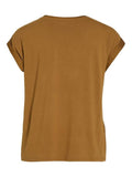 Tops - Viellette S/S Satin Top Noos - SS24 van Vila
