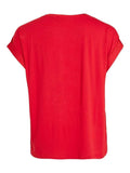 Tops - Viellette S/S Satin Top Noos - SS24 van Vila